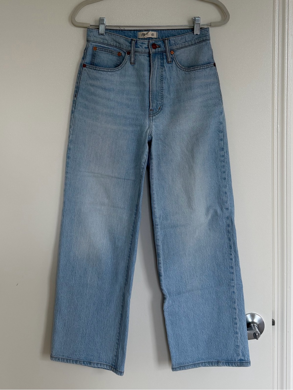 Madewell The Perfect Vintage Wide Leg Crop Jean